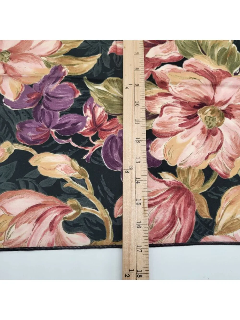 Vintage Floral Print Cloth Table Napkins Fabric Reusable Set Of 6